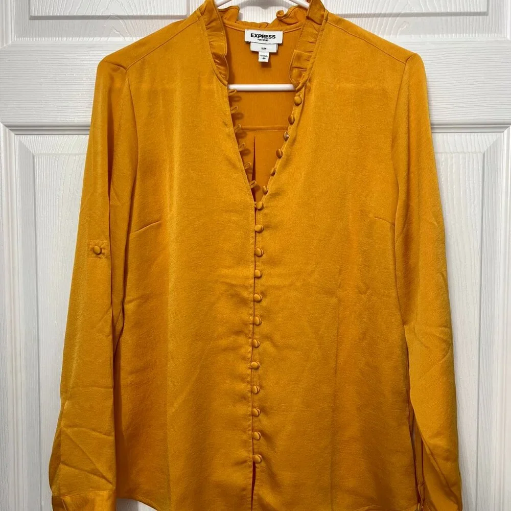Express Mustard Blouse - Picture 1 of 1